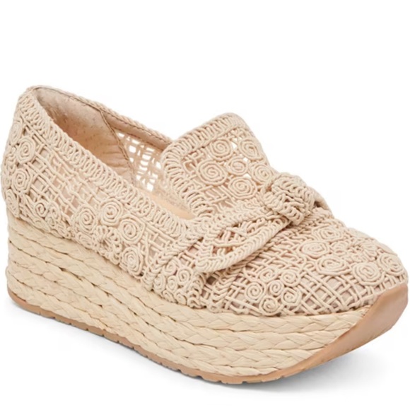 Dolce Vita Jaka Natural Macrame Sneakers